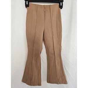 Rare Editions Kids Tan Flare Pants Size 6